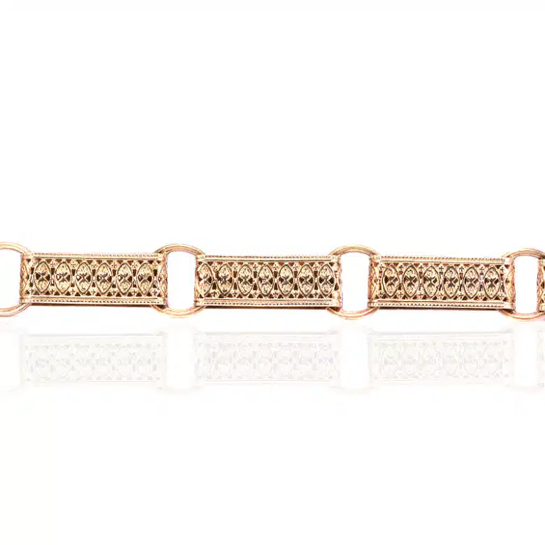 Antique 15 carat gold Victorian collar