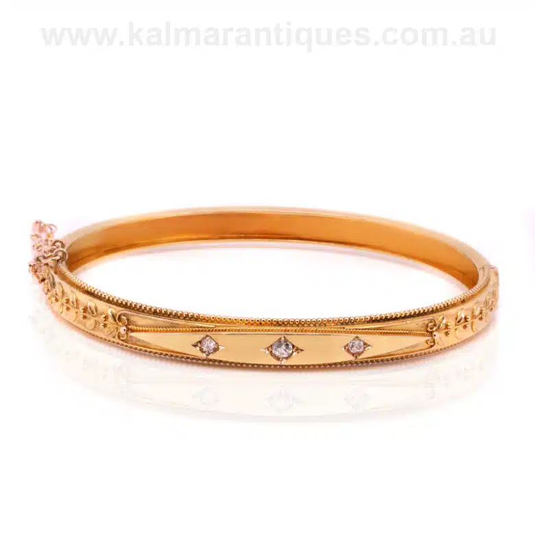 Antique-diamond-bangle-ES8010-2