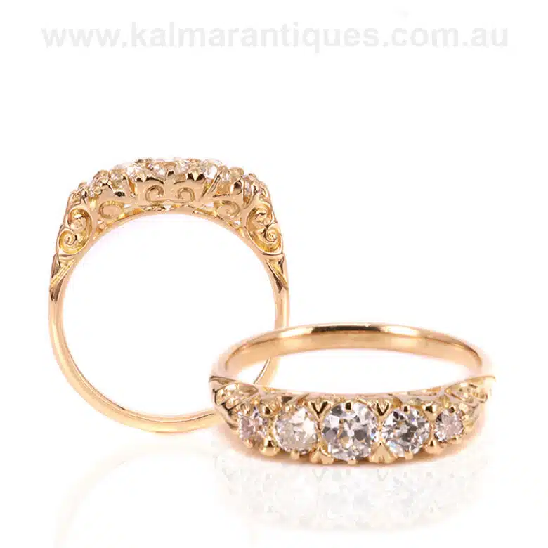 Antique-diamond-ring-U148-0