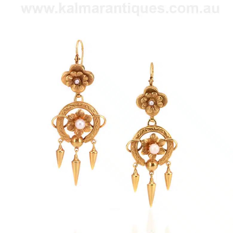 Antique-earrings-U142-1