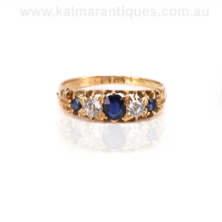 Antique-sapphire-diamond-ring-7294-2