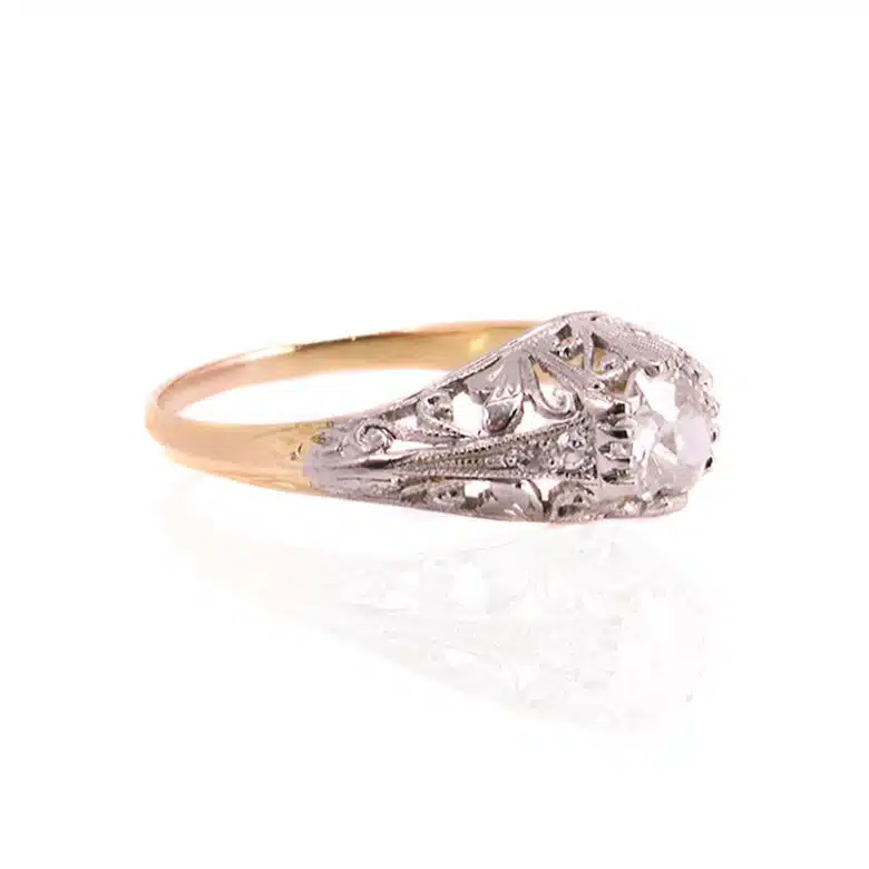 Art Deco diamond engagement rings Sydney