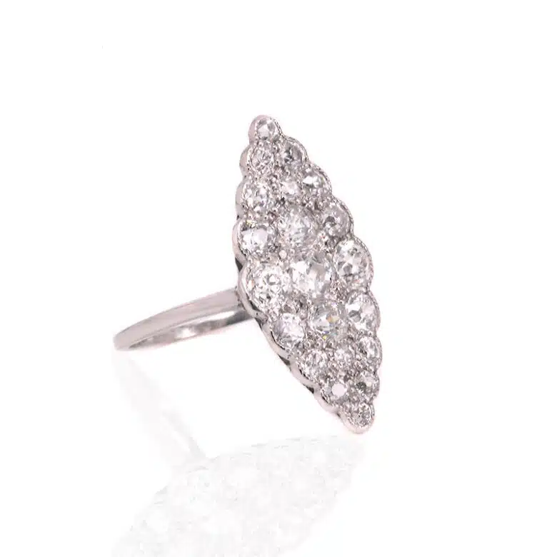Art Deco engagement ring