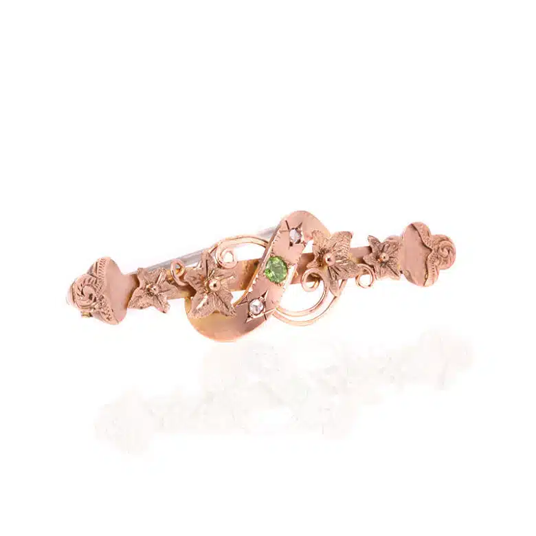 Demantoid-garnet-brooch-R225-1