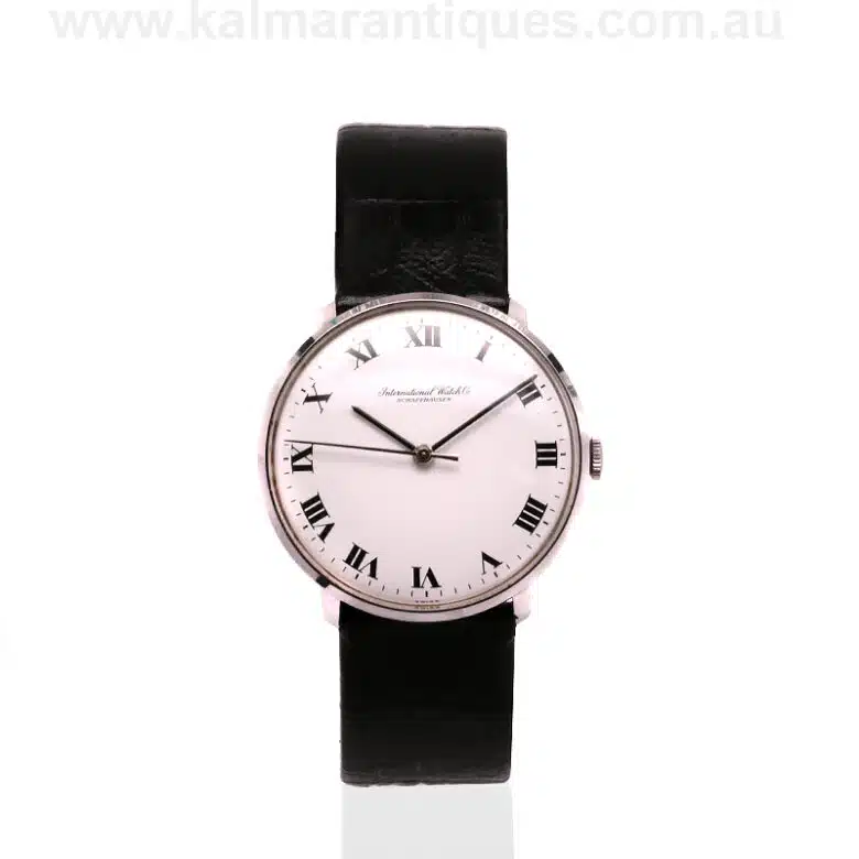 Stainless steel 1971 vintage IWC Portofino reference 2401