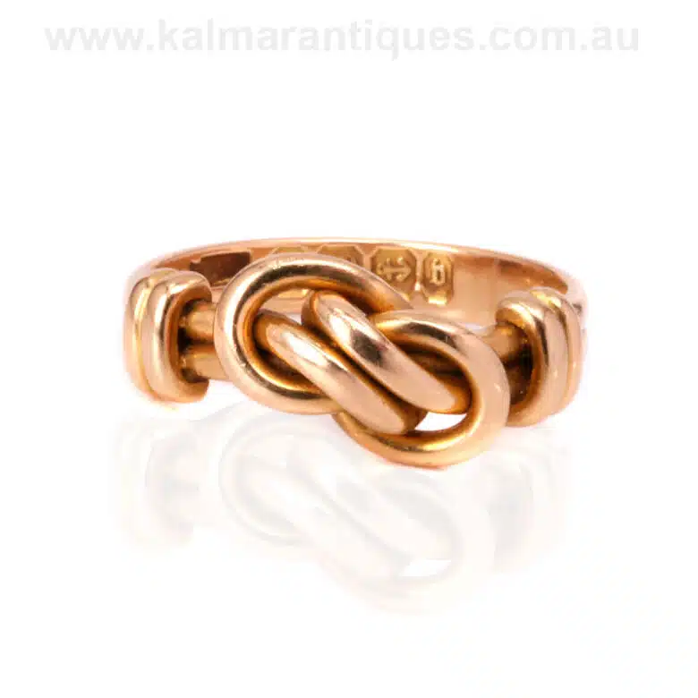 Antique knot ring