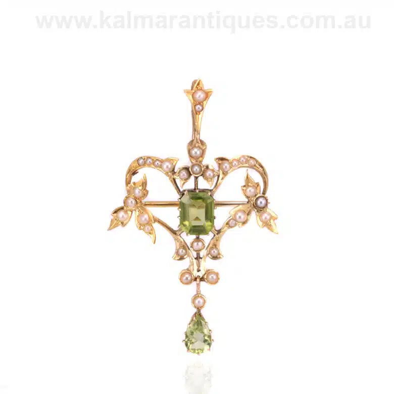 Peridot-pendant-U176-1