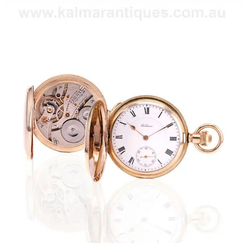Antique Waltham pocket watch made in 1913 in excellent condition.