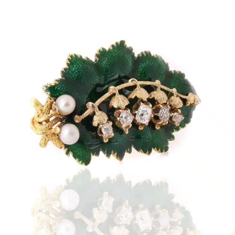 antique-enamel-diamond-brooch-r632-2