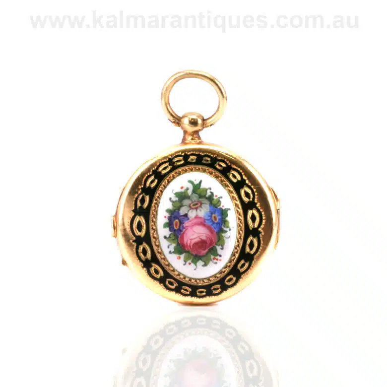antique-enamel-locket-R648-1