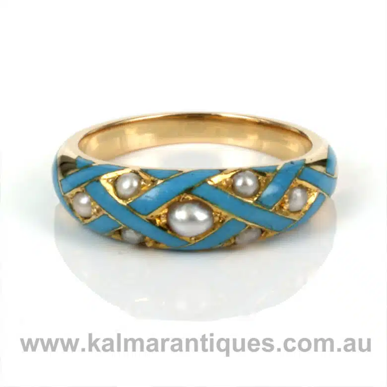 antique-enamel-ring-es6093-
