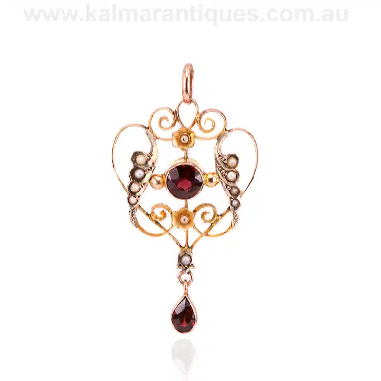 antique-garnet-pendant-ET215-1