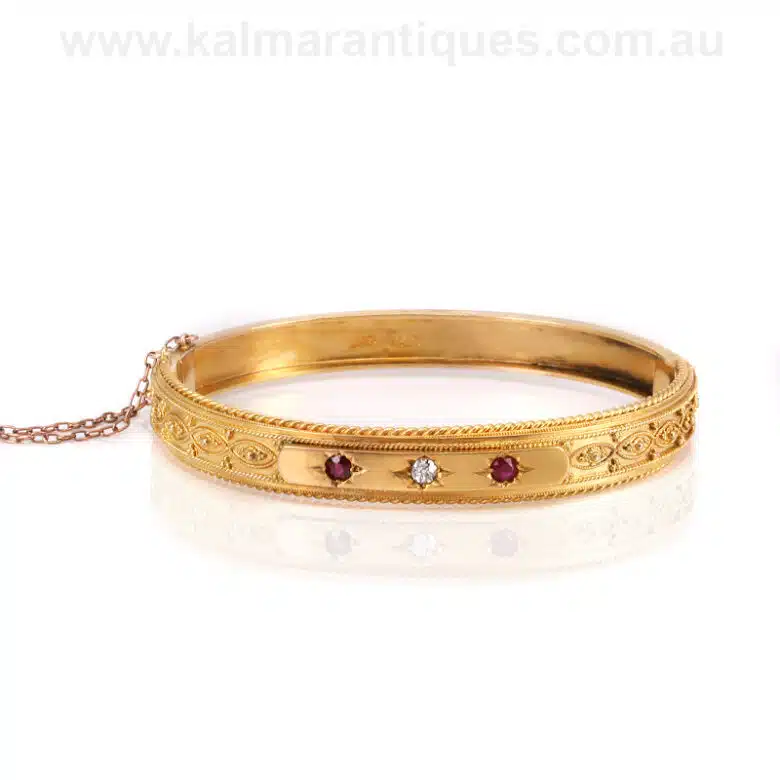 antique-ruby-bangle-es7669-2