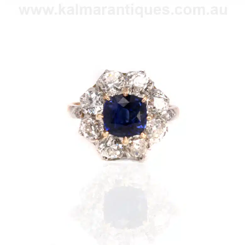 antique-sapphire-diamond-cluster-ring-7328-2