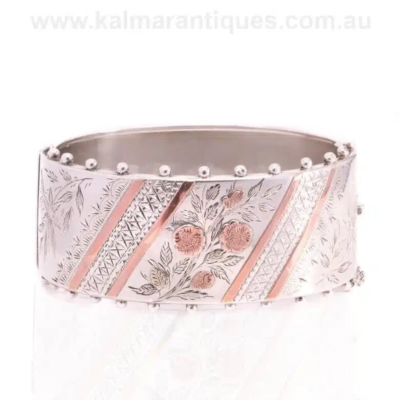 antique-silver-bangle-ES8168-2