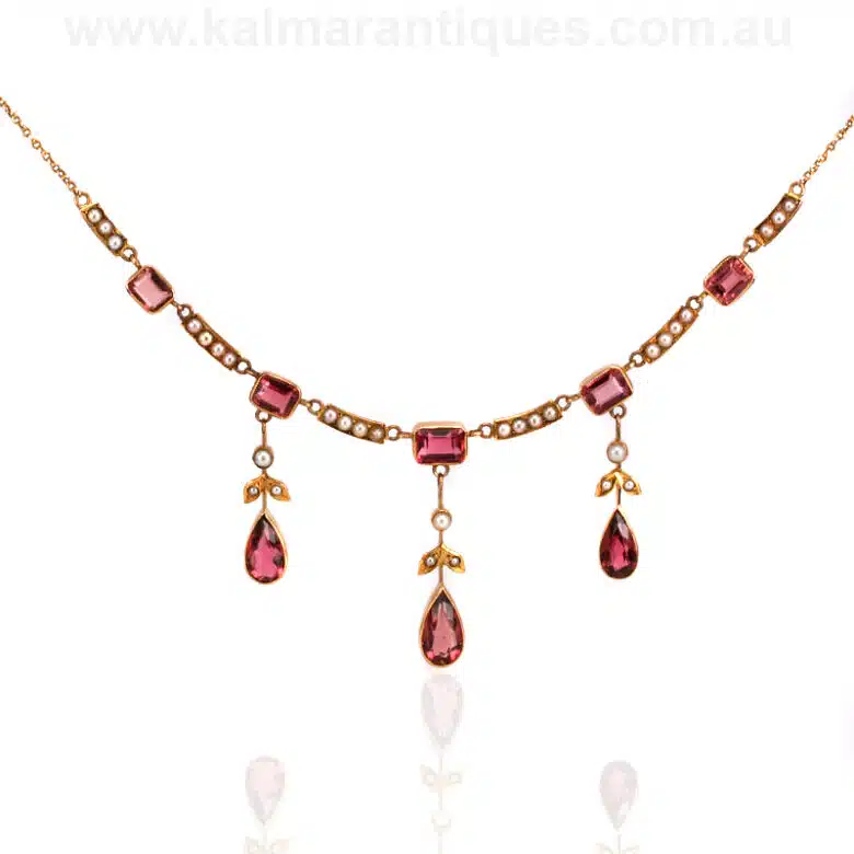 antique-tourmaline-necklace-t363-1