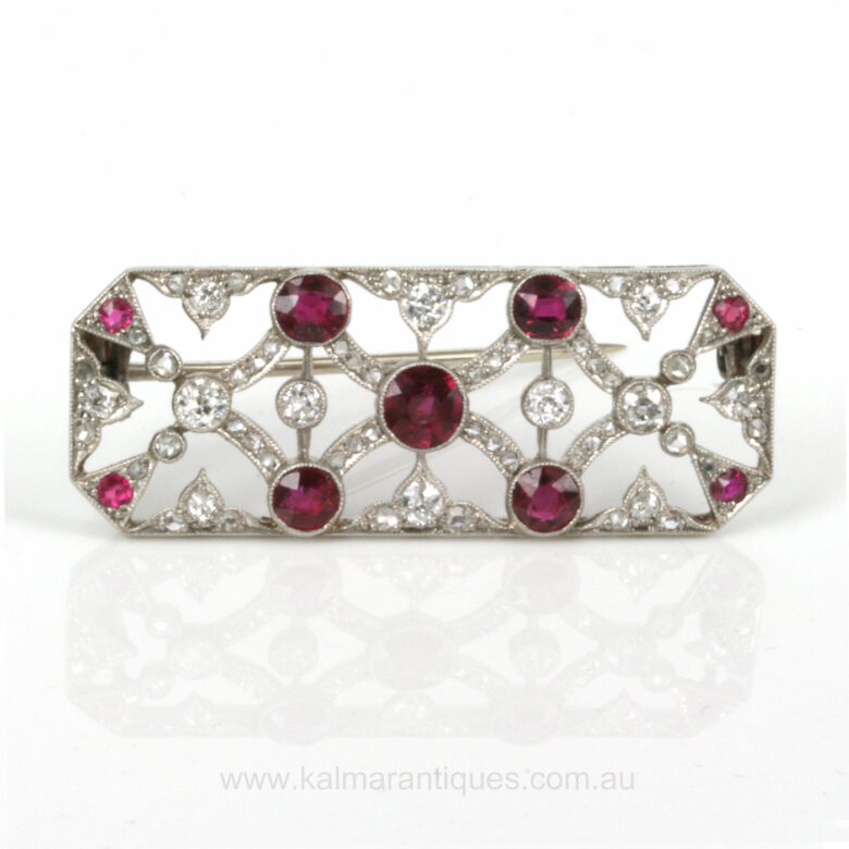 Art Deco ruby and diamond platinum broochart-deco-brooch-es3240-2.jpg