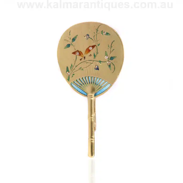 enamel-fan-brooch-T440-1