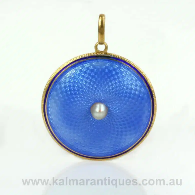 guilloche enamel locket 6040 1