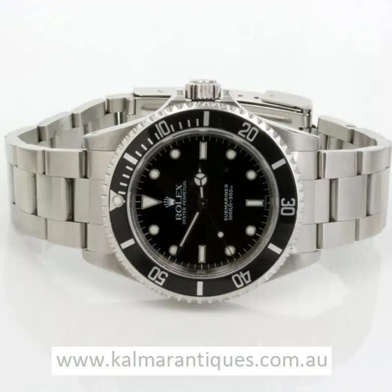 1998 Rolex Submariner no date model 14060