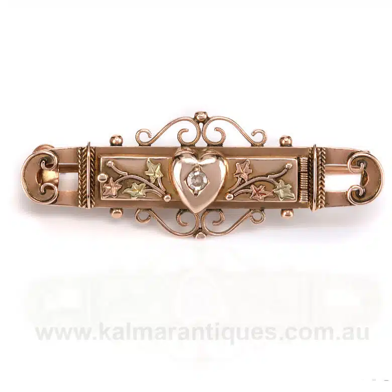 Mizpah brooch