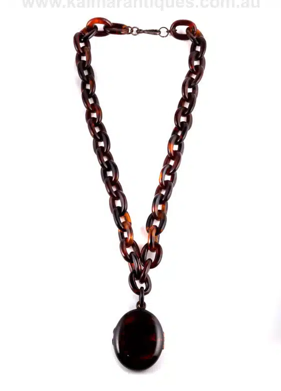 tortoiseshell-necklace-q339-1