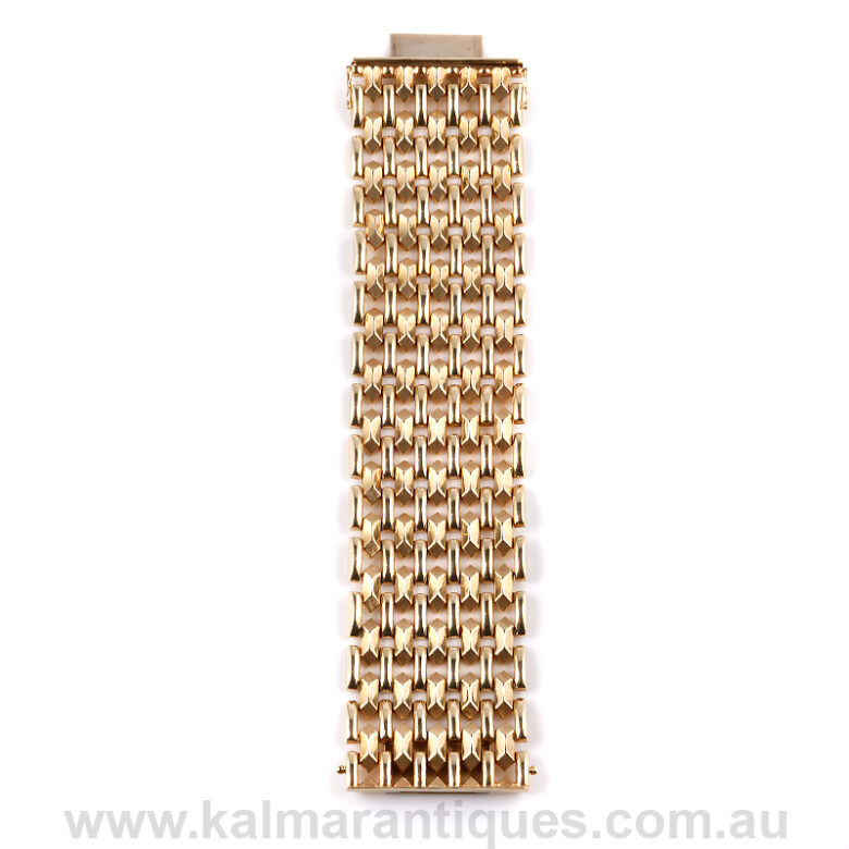 14ct gold wide cuff braceletwide-cuff-bracelet-r591-1