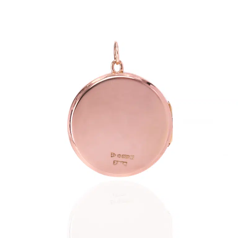 Antique photo locket