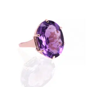 Vintage amethyst ring