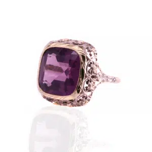 Breathtaking amethyst ring