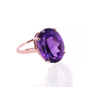 Amethyst ring made in 1977