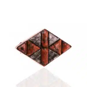 Antique jasper brooch