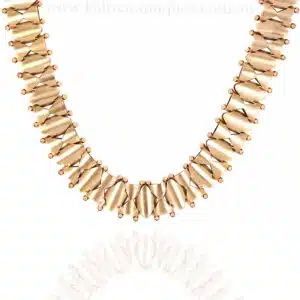 Antique 18 carat gold collar from the Victorian era