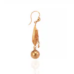 Fancy antique drop earrings