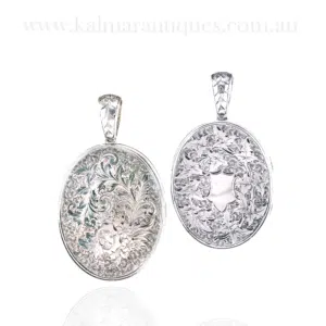 Antique photo locket
