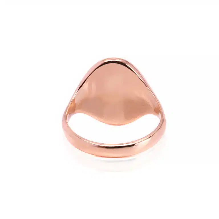 Antique oval signet ring