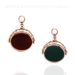 Antique spinner fob