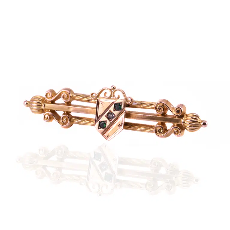 Antique brooch made by Aronson & Co