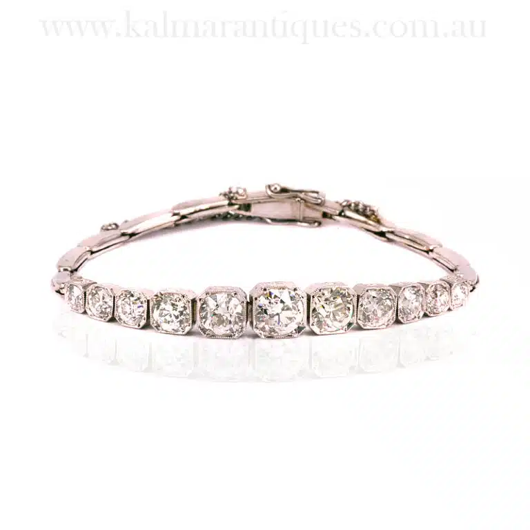 1920's Art Deco diamond bracelet