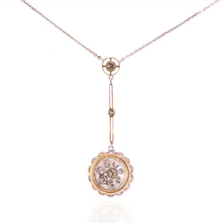 1920's Art Deco era diamond necklace
