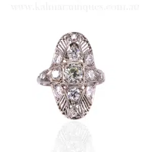 Art Deco diamond ring
