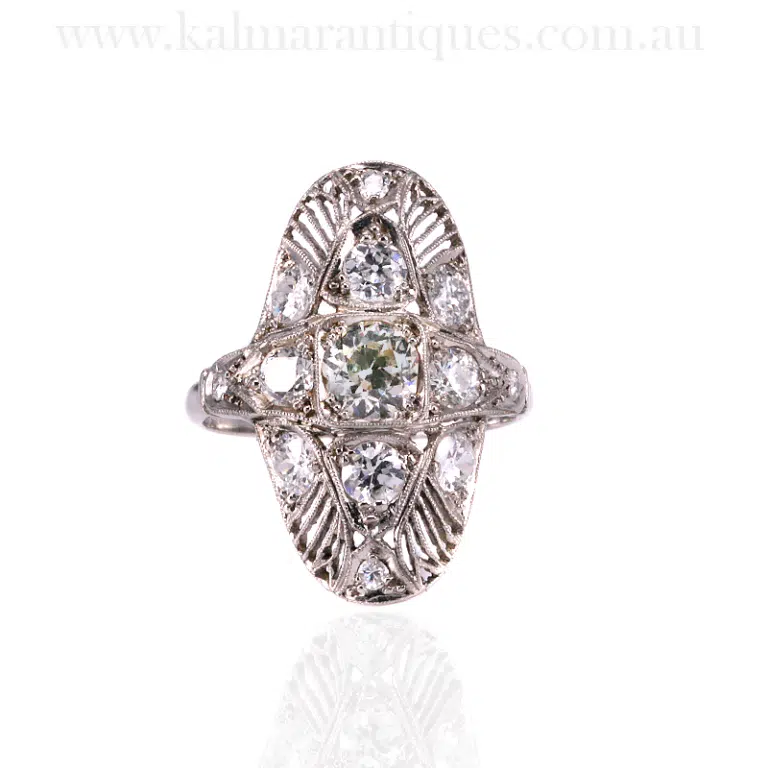 Art Deco diamond ring