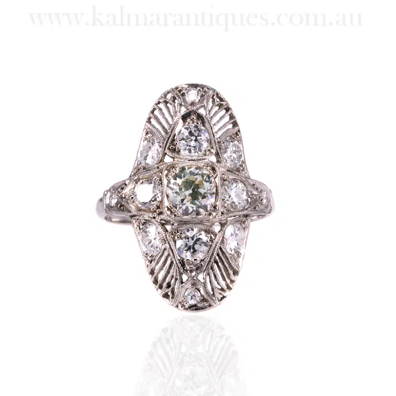 Art Deco diamond ring