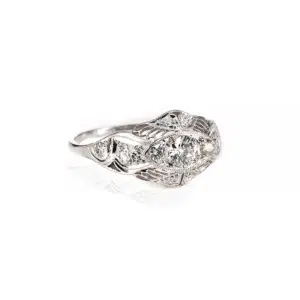 Art Deco engagement ring