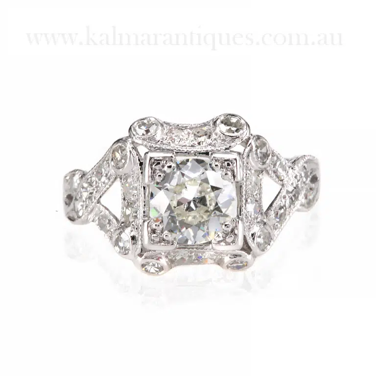 Art Deco diamond ring