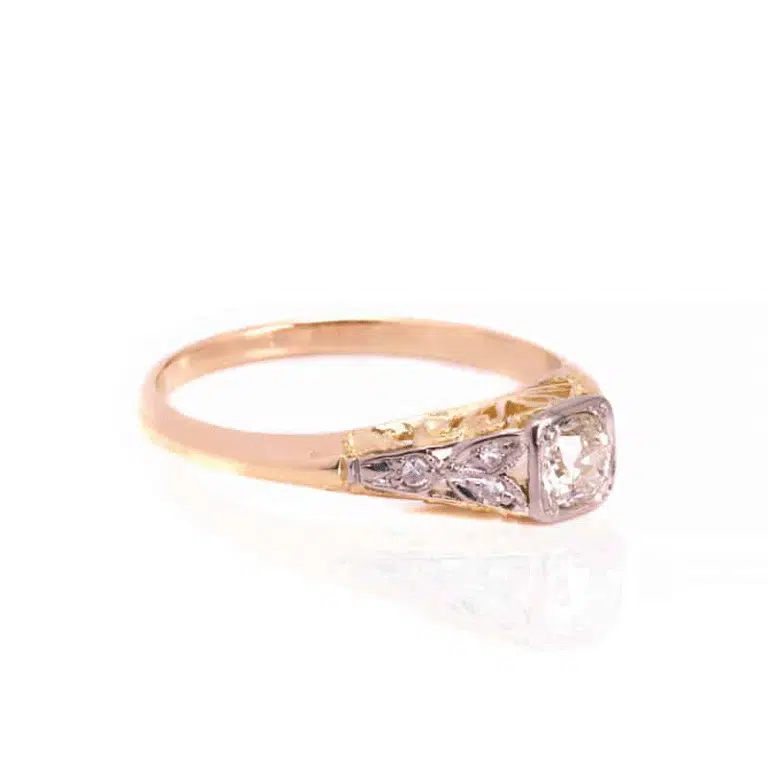 Art Deco diamond engagement rings Sydney