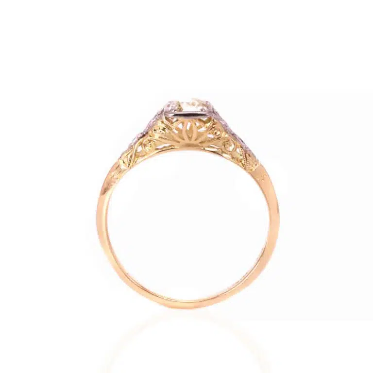 Art Deco diamond engagement rings Sydney