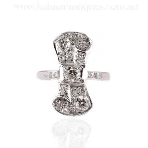 Stunning Art Deco diamond ring