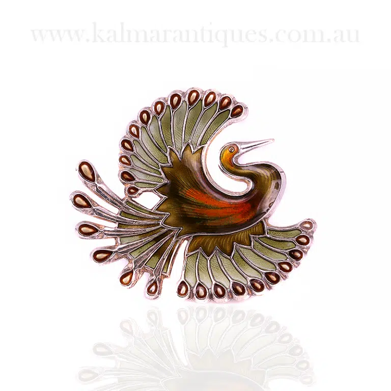 Bird of Paradise brooch