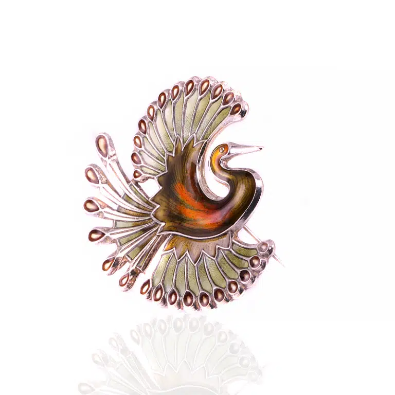 Bird of Paradise brooch